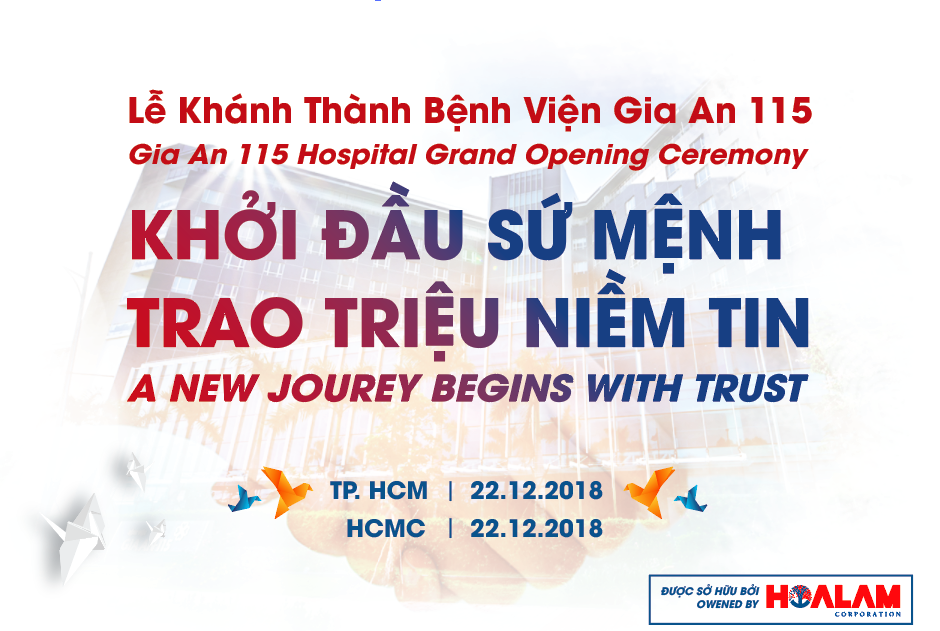 Lễ Khánh thành Bệnh viện Gia An 115 ngày 22/12/2018