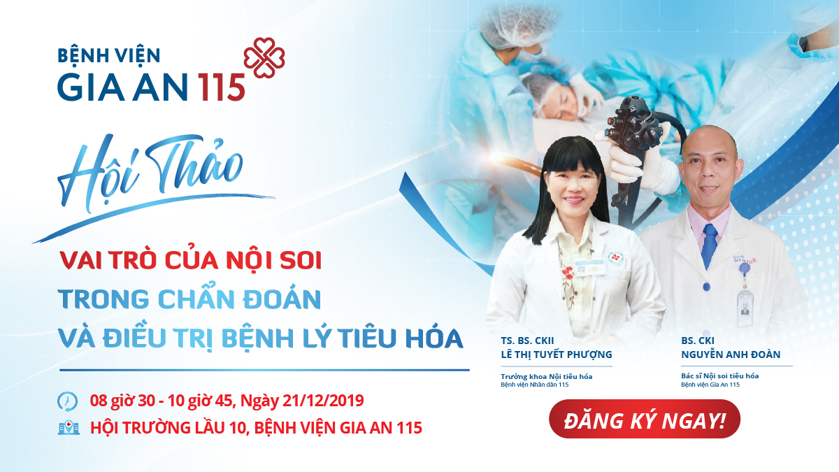 Hội thảo vai trò của nội soi trong vai trò chẩn đoán và điều trị các bệnh lý tiêu hóa