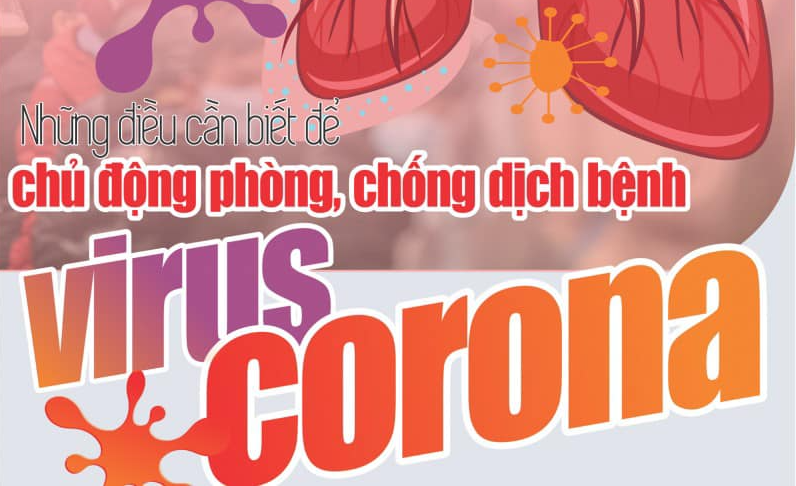 Những điều cần biết để chủ động phòng, chống dịch bệnh virus Corona