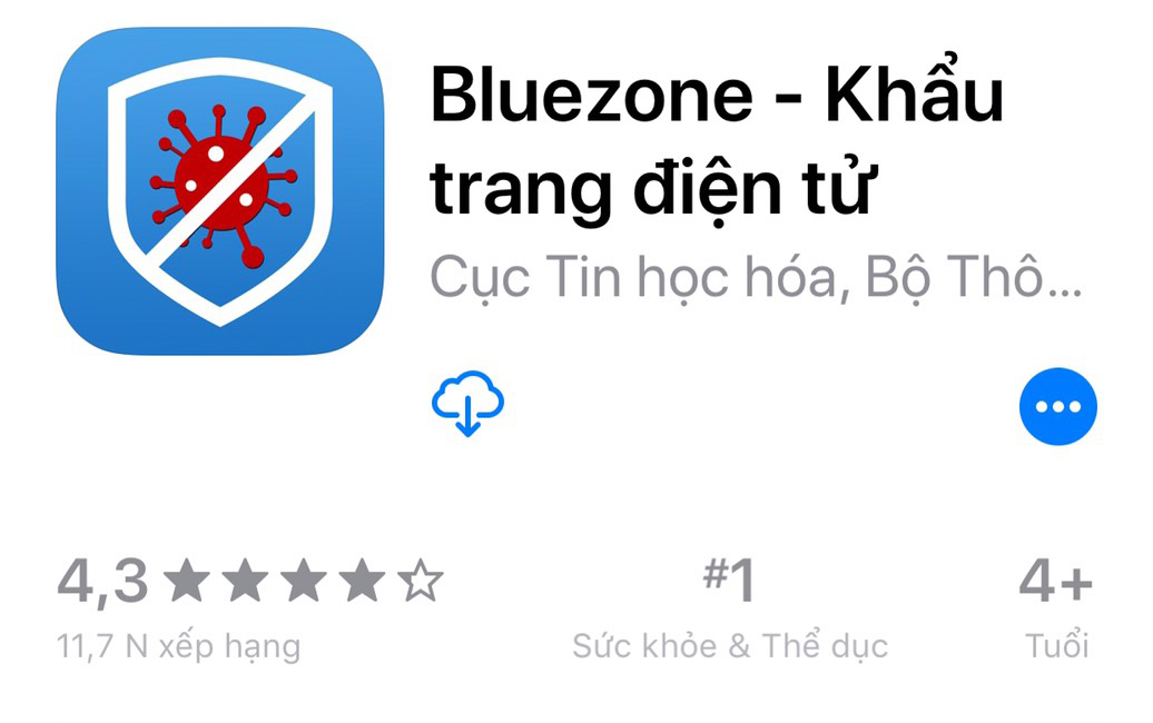 Ứng dụng Bluezone để truy vết Covid-19