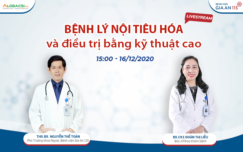 Mời đón xem livestream: Bệnh lý nội tiêu hóa và điều trị bằng kỹ thuật cao