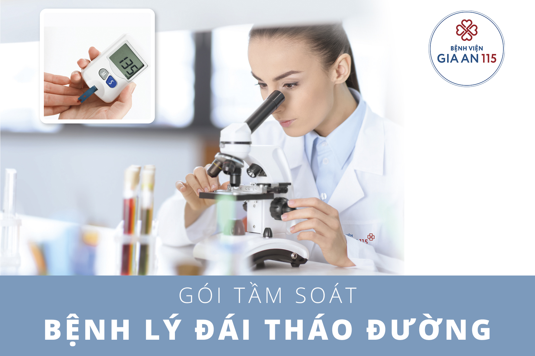 Gói khám tầm soát bệnh lý đái tháo đường