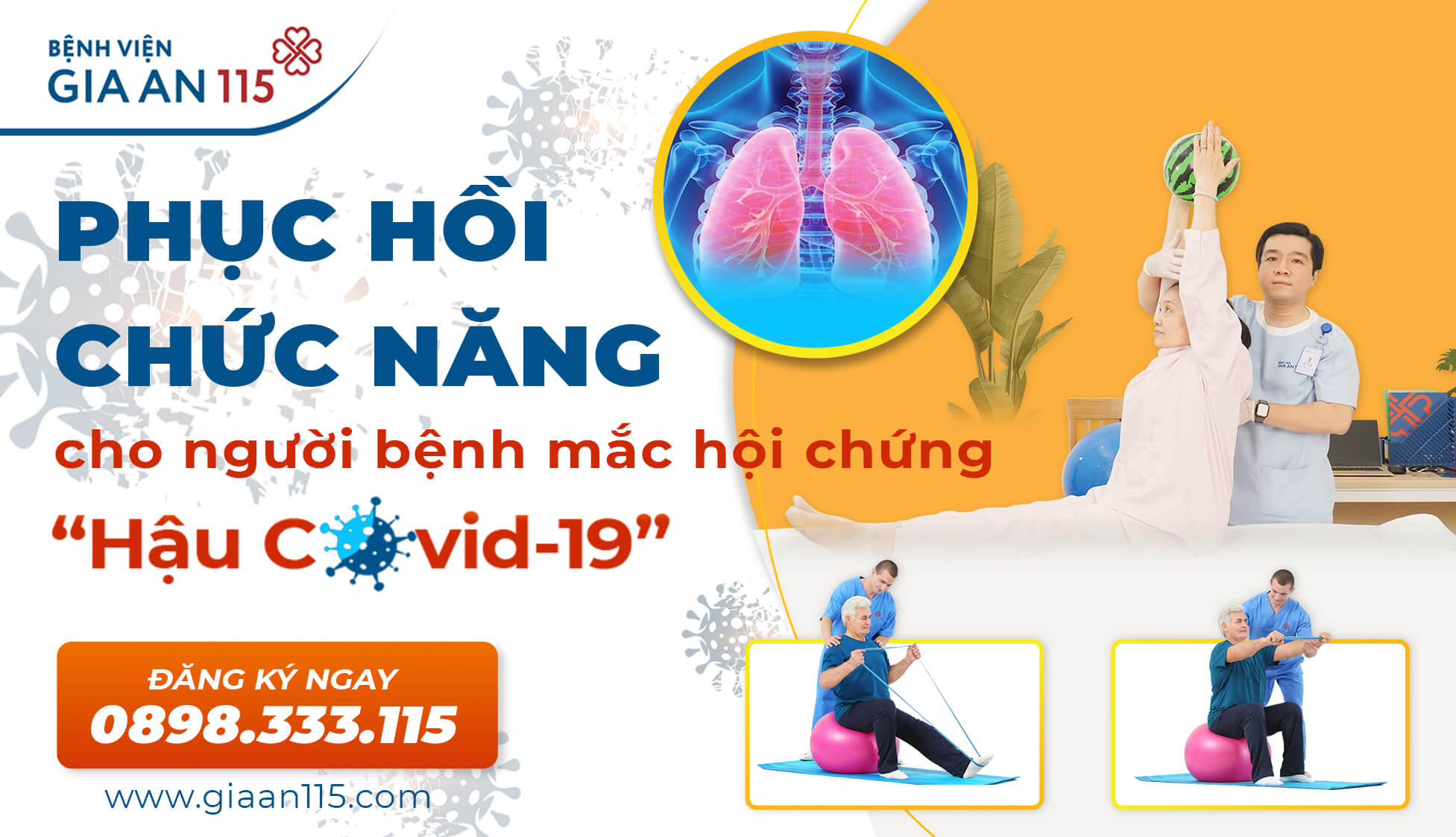 Phục hồi chức năng cho người bệnh mắc hội chứng "Hậu Covid-19"