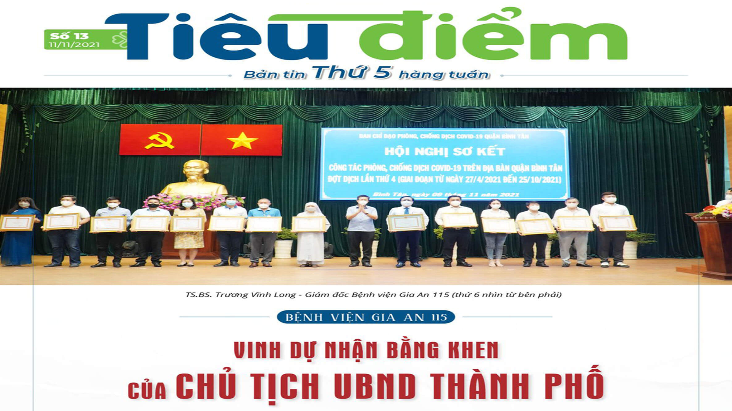 Bản tin tiêu điểm Bệnh viện Gia An 115 (số 13)