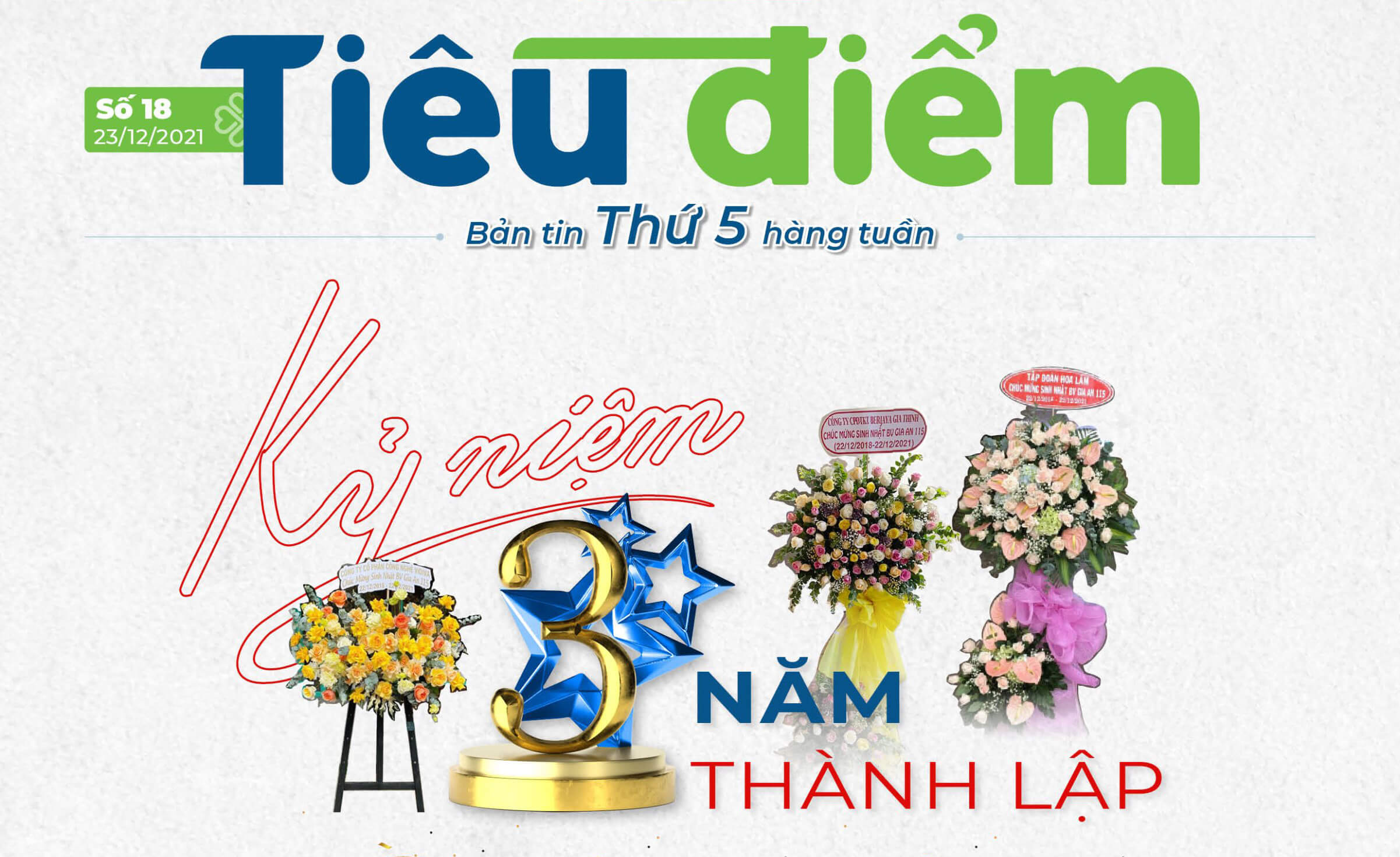 Bản tin tiêu điểm Bệnh viện Gia An 115 (số 18) - Kỷ niệm 3 năm thành lập