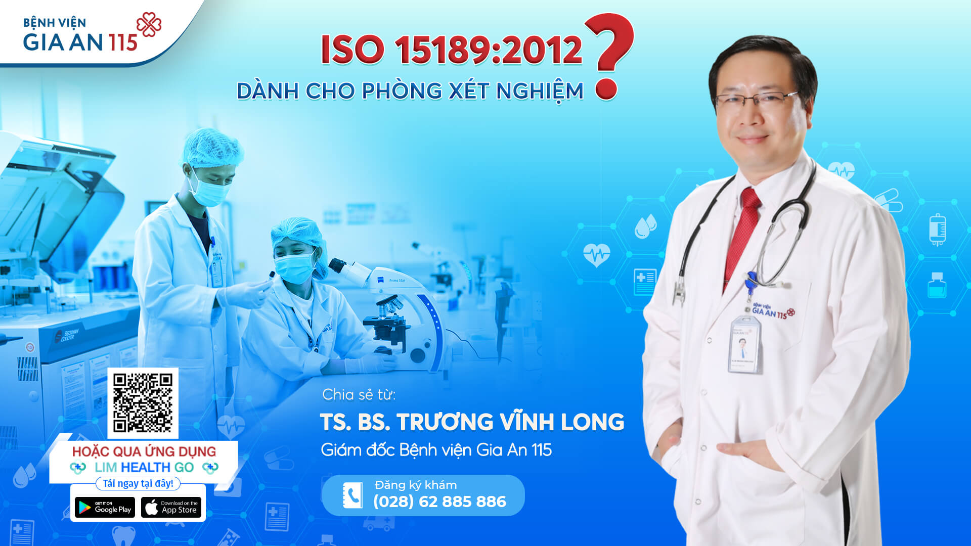 Khoa xét nghiệm Bệnh viện Gia An 115 đạt chuẩn ISO 15189:2012 được Quốc tế công nhận