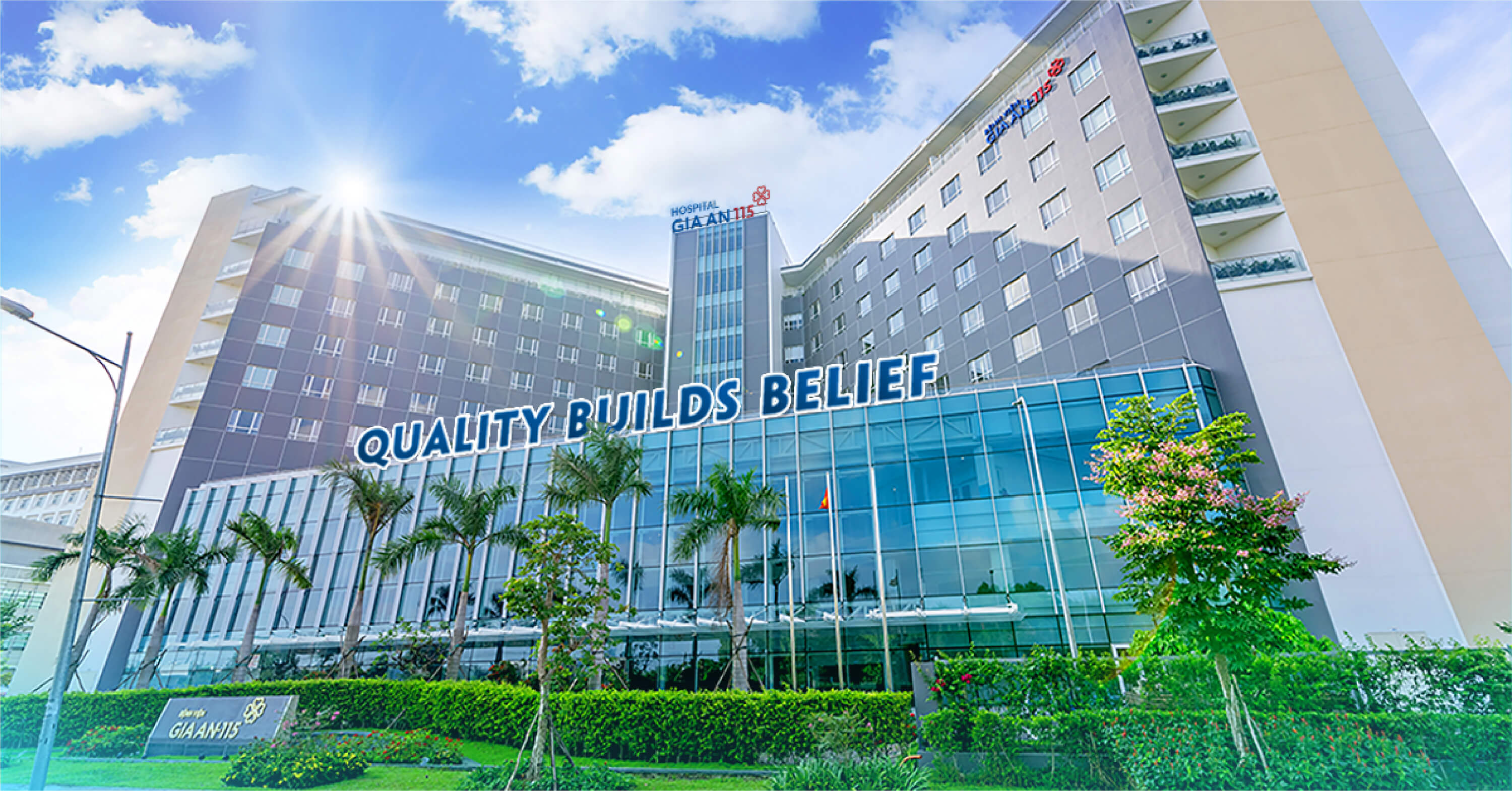 The first Gia An 115 private hospitals in Ho Chi Minh City to treat COVID-19 patients