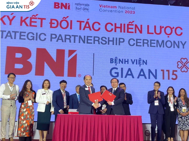 Bệnh viện Gia An 115 ký kết hợp tác với BCA Group – đơn vị đại diện BNI Việt Nam