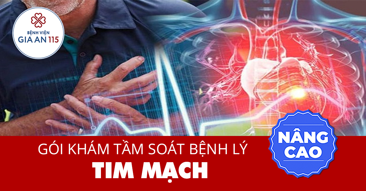 Gói khám tầm soát bệnh lý tim mạch
