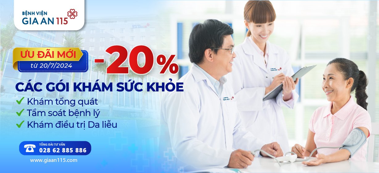 Đồng loạt ưu đãi 20% cho 18 gói khám sức khỏe