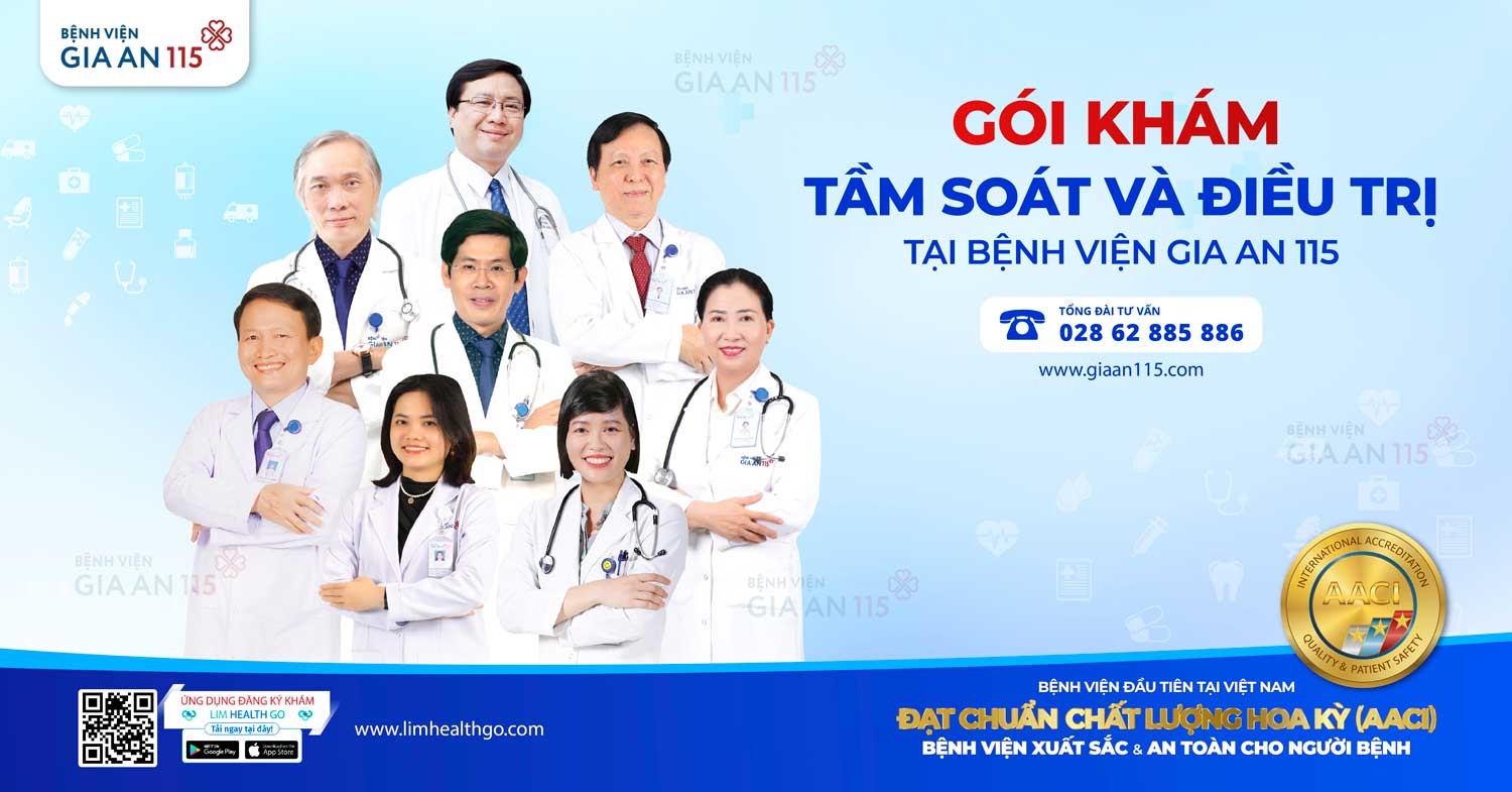 Bệnh viện Gia An 115 có nhiều gói khám tổng quát cho bạn