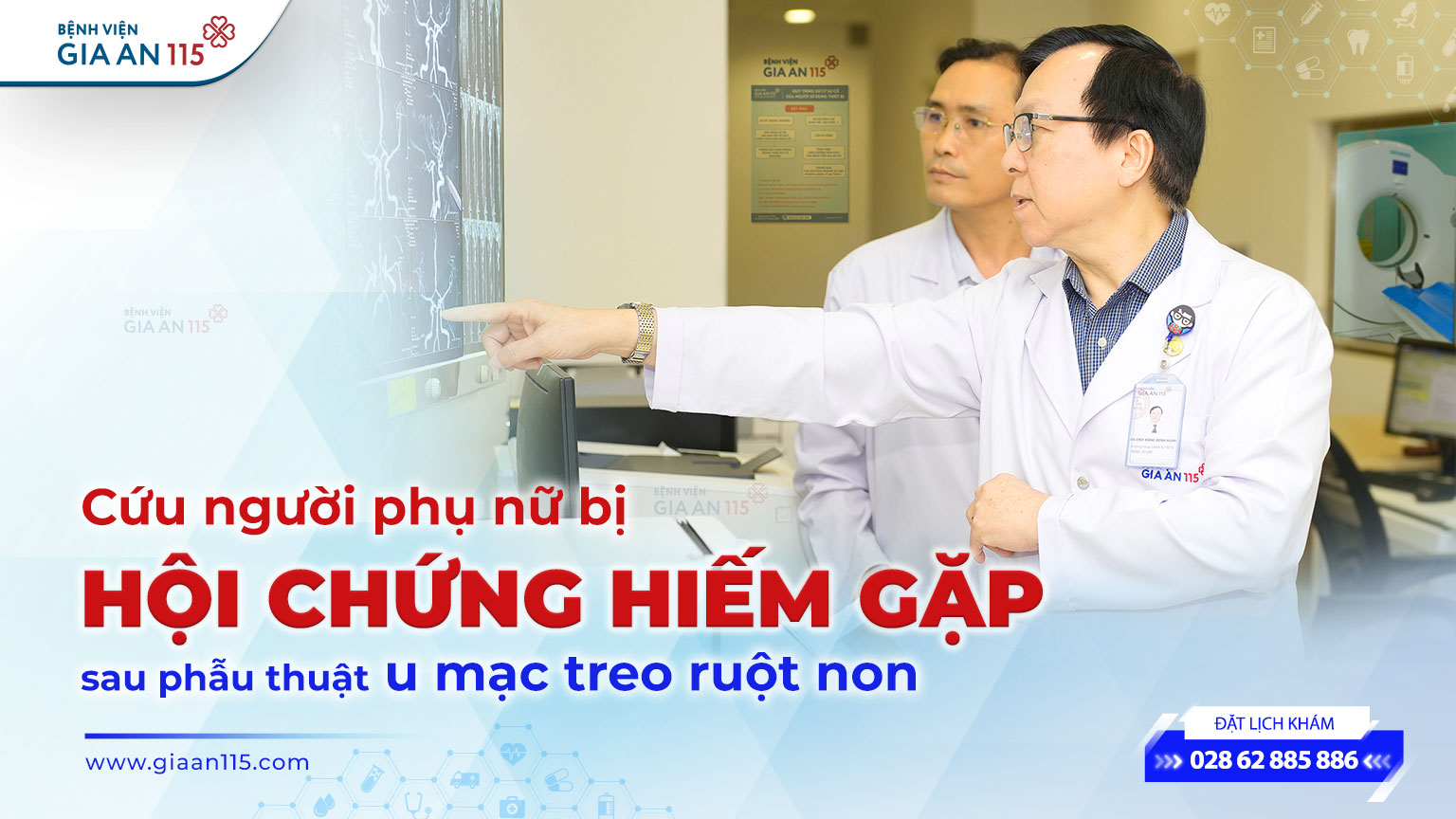 Người phụ nữ đột ngột yếu liệt nửa người sau phẫu thuật u mạc treo ruột non