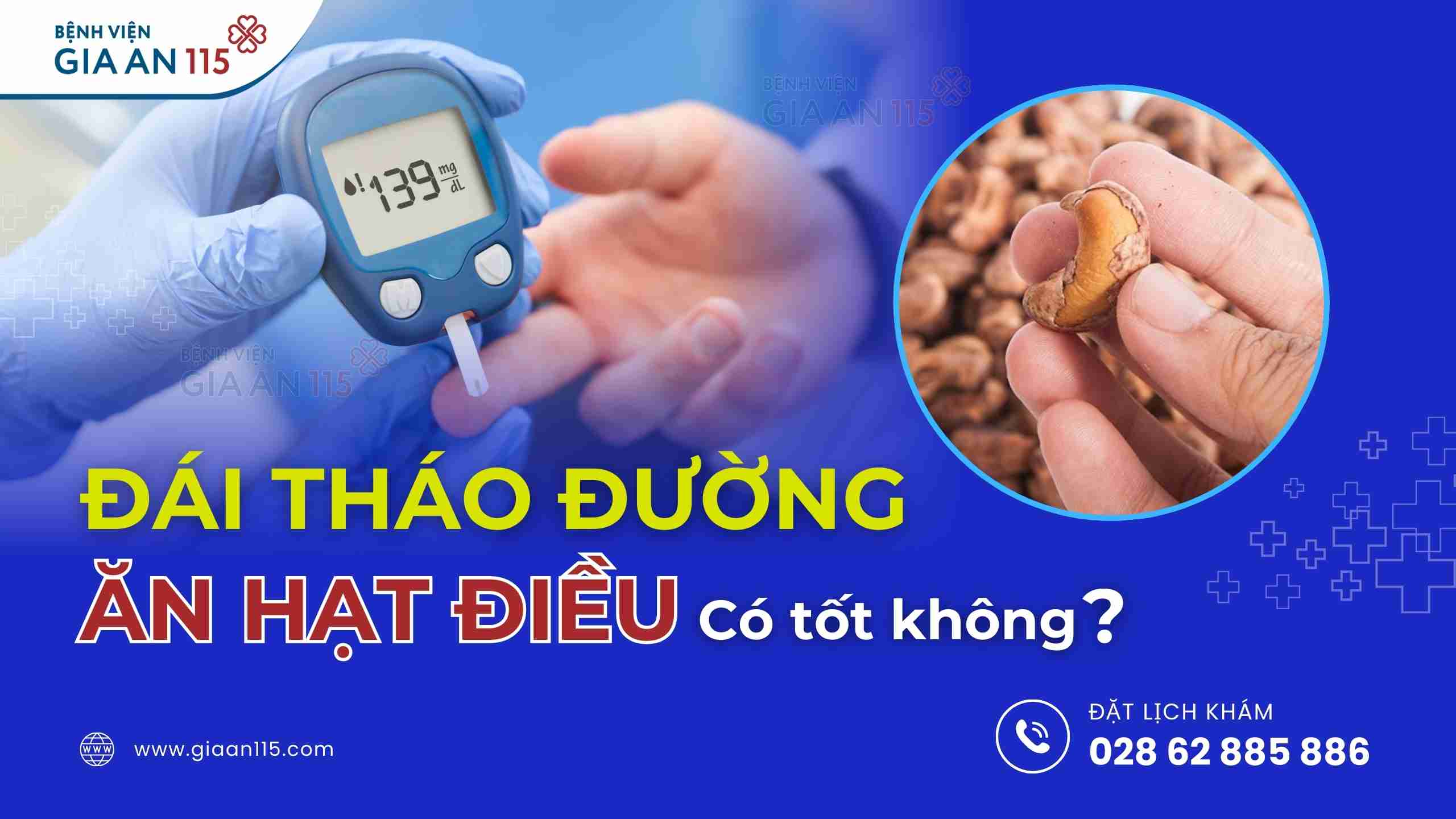 Tìm hiểu: “Bệnh đái tháo đường ăn hạt điều có tốt không?”