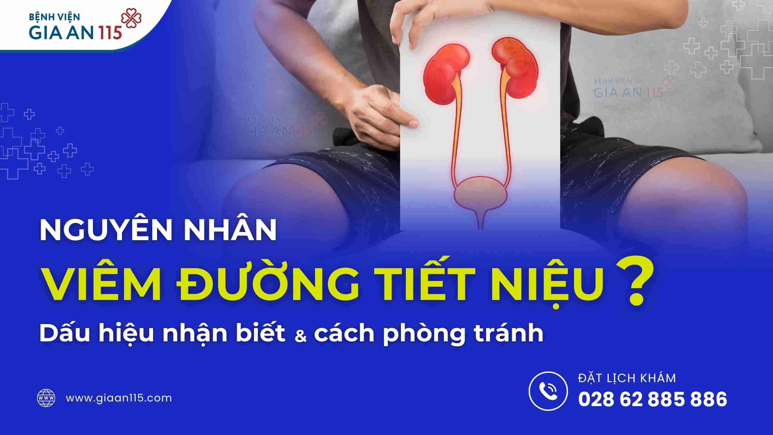 Nguyên nhân bị viêm đường tiết niệu là gì? Dấu hiệu nhận biết và cách phòng tránh