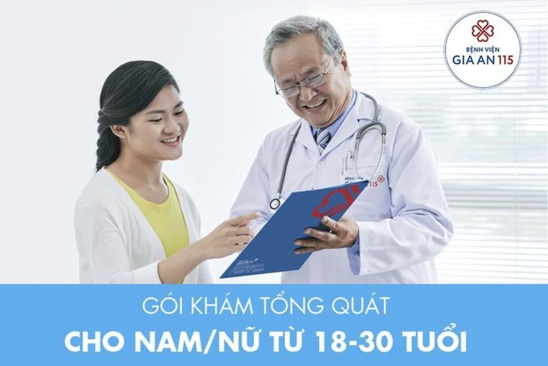 Bệnh viện Gia An 115 có nhiều gói khám cho từng độ tuổi