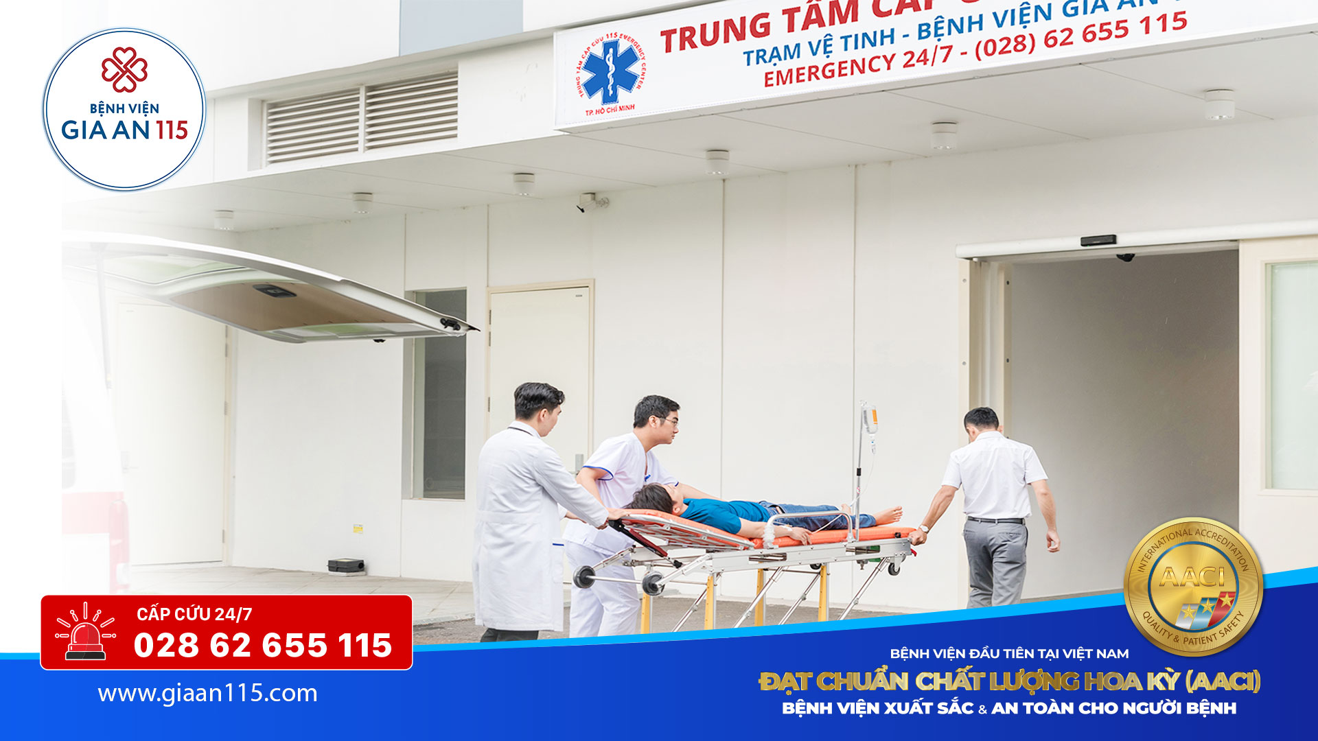 Trạm cấp cứu vệ tinh Bệnh viện Gia An 115 