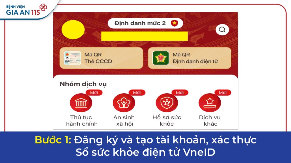 Hướng dẫn sử dụng sổ sức khỏe điện tử VNeID khi khám, chữa bệnh