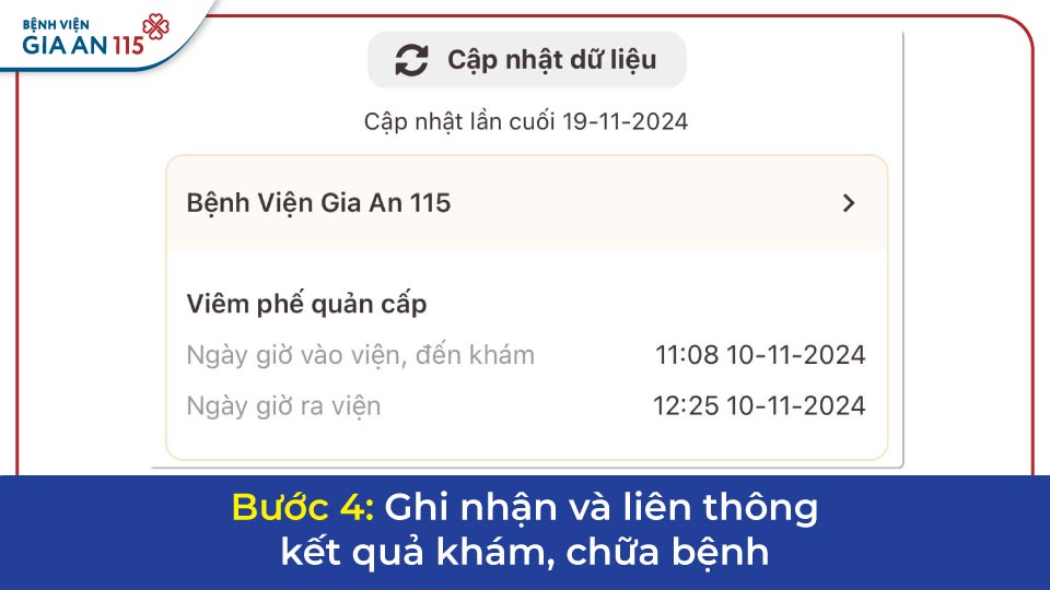 Hướng dẫn sử dụng sổ sức khỏe điện tử VNeID khi khám, chữa bệnh