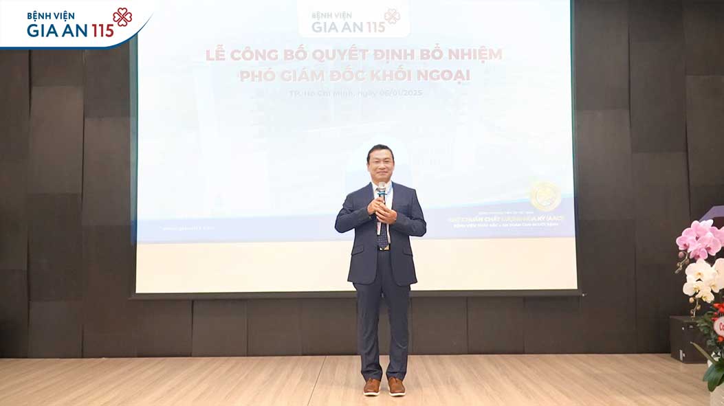 TS.BS. Nguyễn Ngọc Khang trở thành Phó Giám đốc khối Ngoại - Bệnh viện Gia An 115