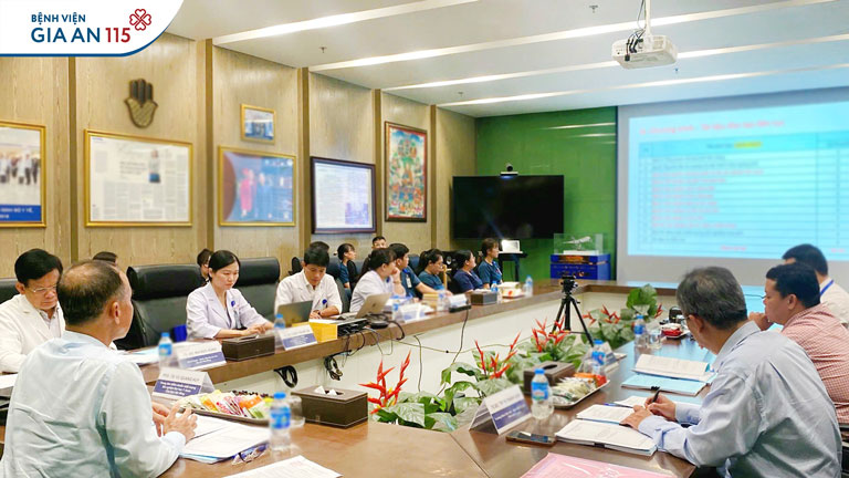 Họp hội đồng thẩm định chương trình đào tạo liên tục trong khám bệnh, chữa bệnh - Bộ môn Xét nghiệm