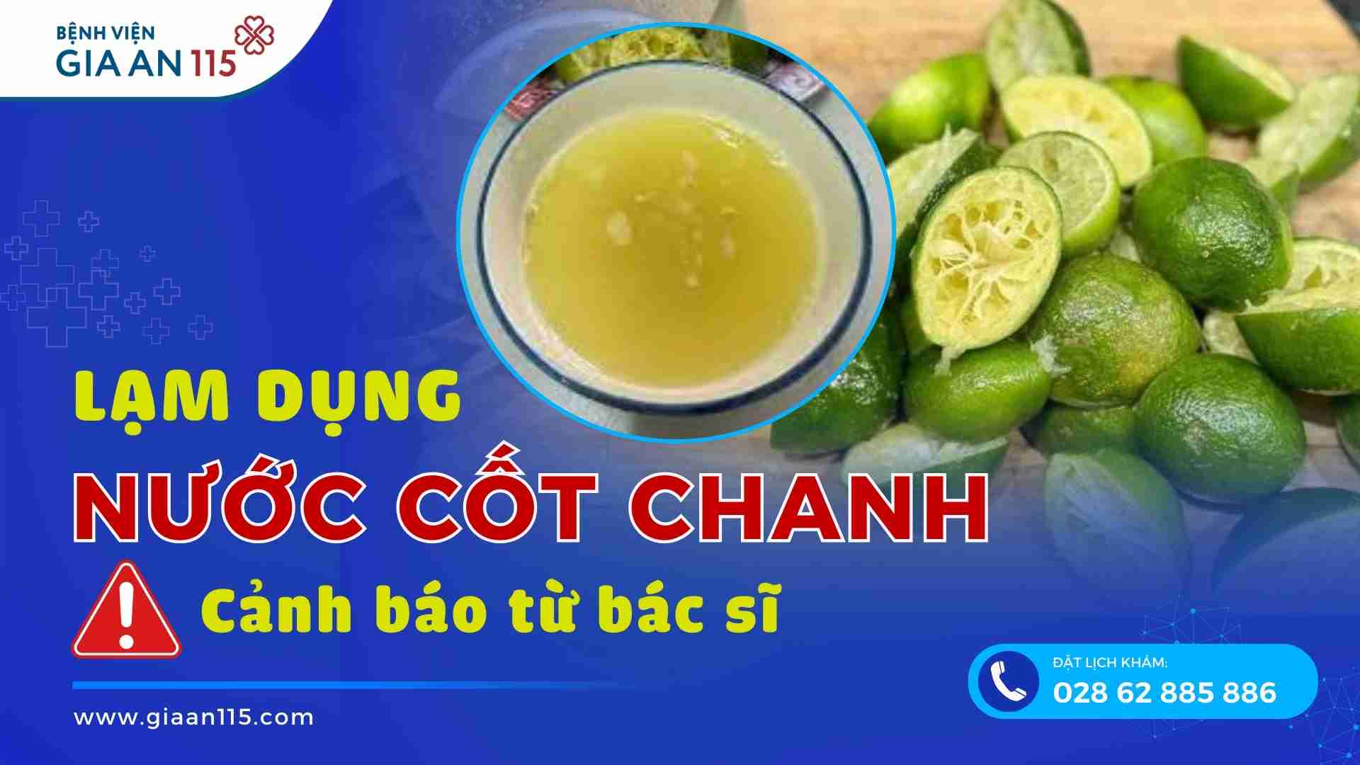 Uống nước cốt chanh mỗi ngày: Nhiều hệ lụy cho sức khỏe