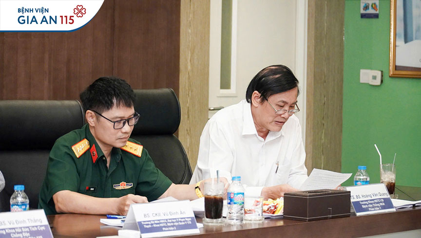 Họp hội đồng thẩm định chương trình đào tạo liên tục trong khám bệnh, chữa bệnh – Bộ môn Hồi sức cấp cứu - Chống độc