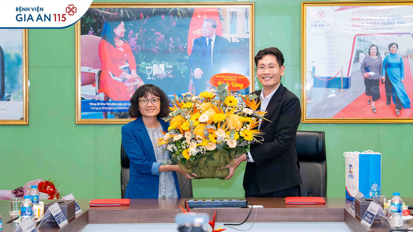 Bệnh viện Gia An 115 ký kết thỏa thuận hợp tác toàn diện với Trường Đại học Công nghệ TP.HCM 