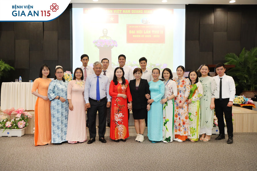 Chi bộ Công ty TNHH Bệnh viện Gia An 115 tổ chức thành công Đại hội lần thứ II nhiệm kỳ 2025 - 2030