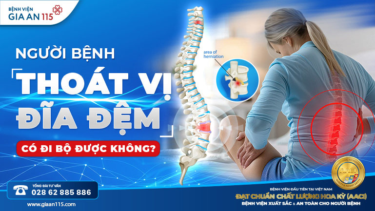 Thoát vị đĩa đệm có nên đi bộ không?