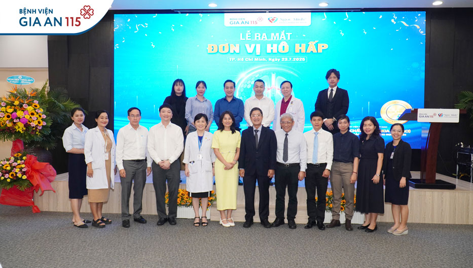 Bệnh viện Gia An 115 ra mắt đơn vị chuyên sâu về Hô hấp
