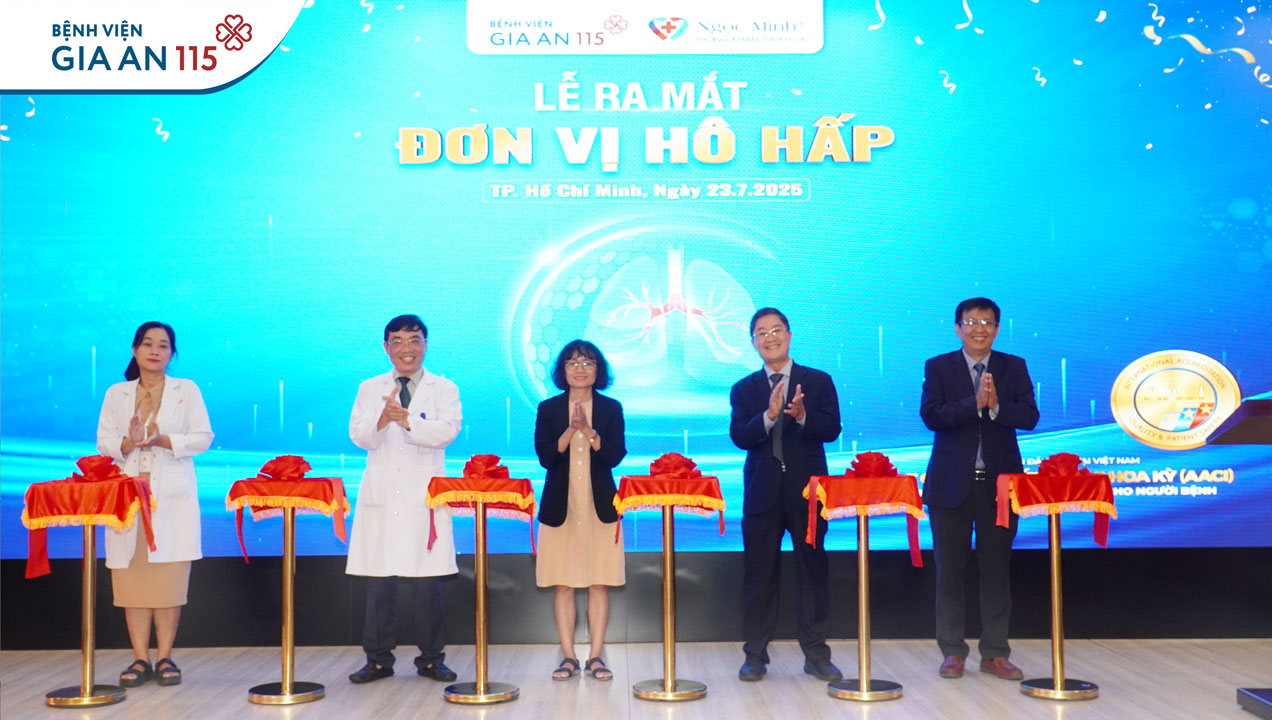 Bệnh viện Gia An 115 ra mắt đơn vị chuyên sâu về Hô hấp