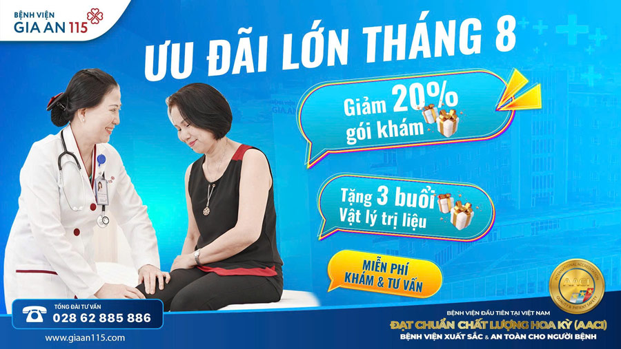 Tháng 8 khỏe mạnh – Ưu đãi lớn từ Bệnh viện Gia An 115