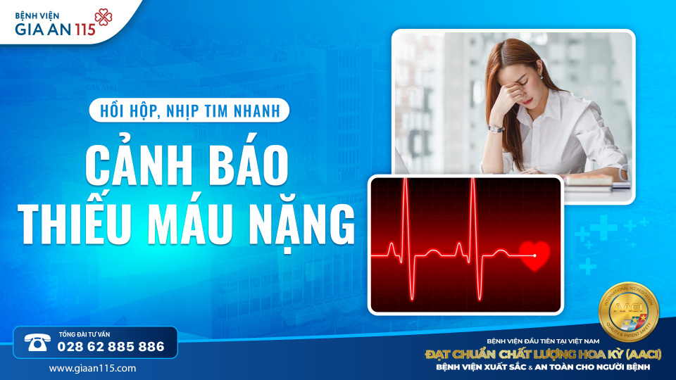 6 dấu hiệu của bệnh thiếu máu