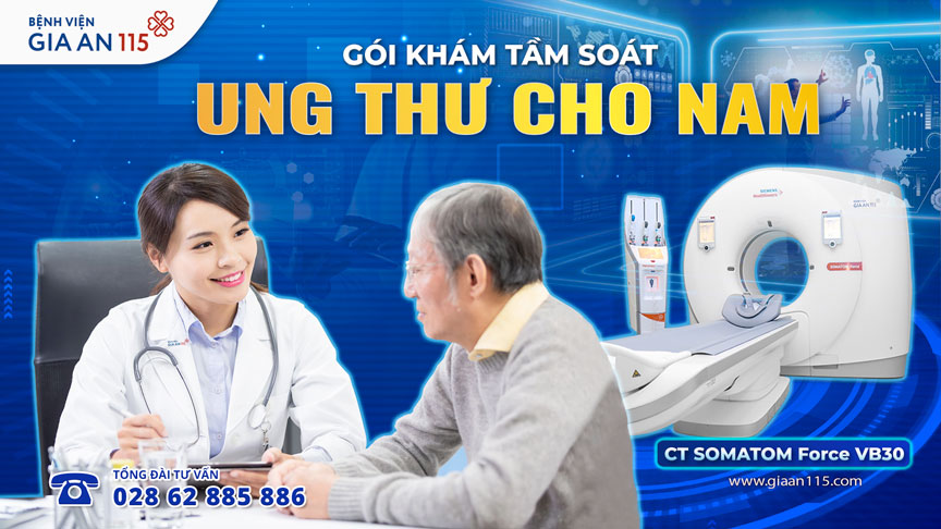 Gói khám ung thư cho nam