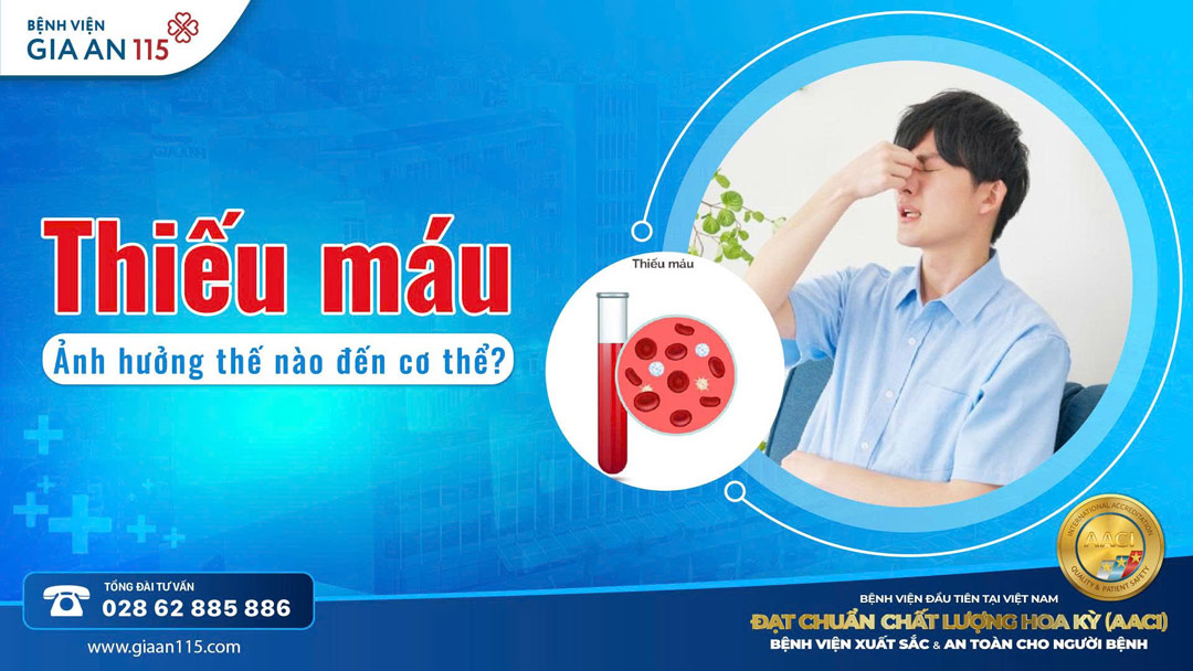 Tác hại của thiếu máu: Nguy hiểm âm thầm dễ bị bỏ qua