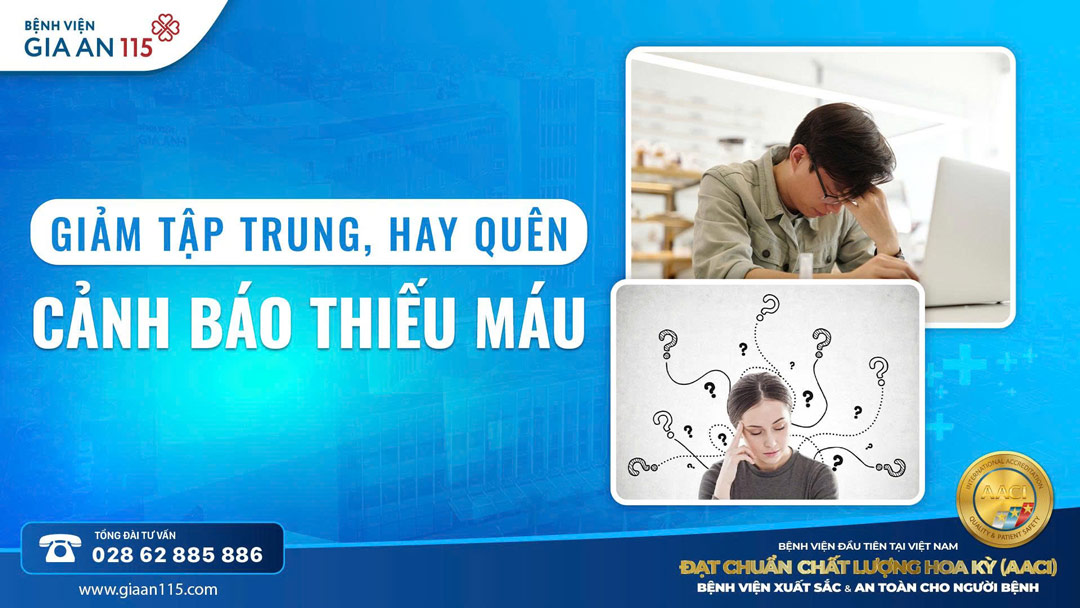 Tác hại của thiếu máu