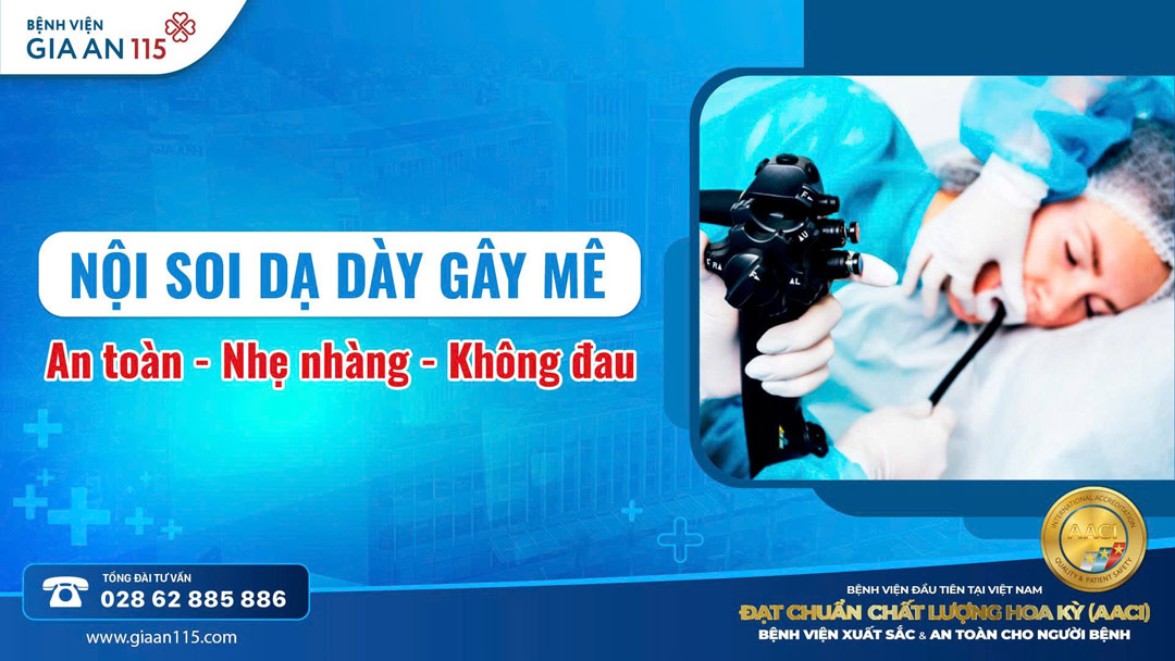 Nội soi dạ dày gây mê
