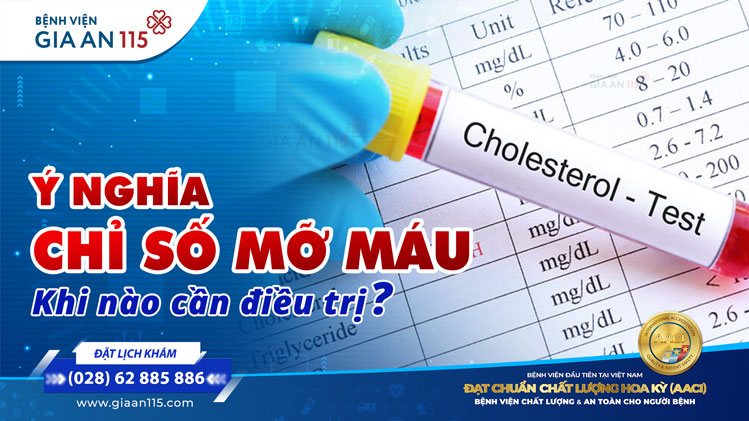 Mỡ trong máu cao - Triệu chứng và cách điều trị