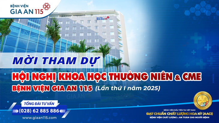 Thông báo số 02: Hội nghị khoa học thường niên & CME Bệnh viện Gia An 115 lần thứ I năm 2025