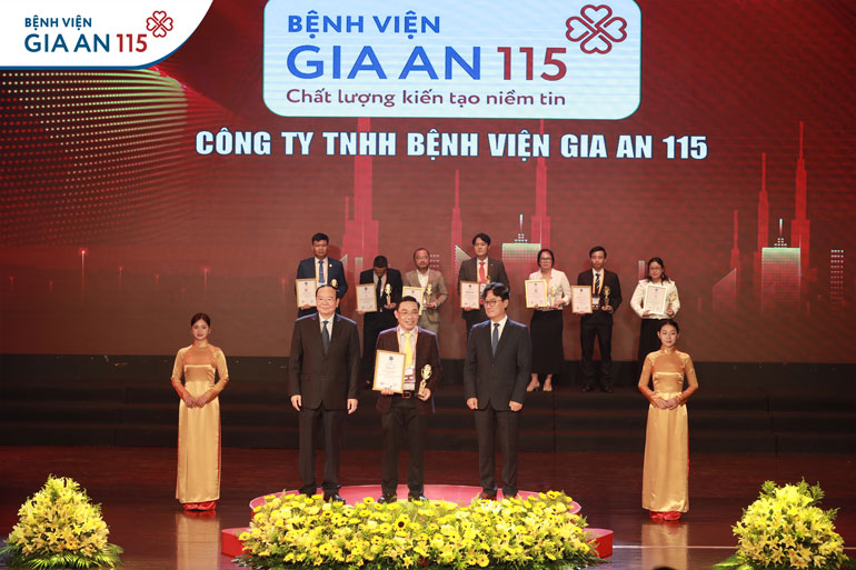 Bệnh viện Gia An 115 được vinh danh “Top 10 thương hiệu uy tín hàng đầu Châu Á”