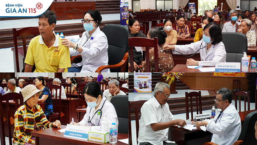 khám, phát thuốc miễn phí tại xã Vĩnh Viễn – Cần Thơ