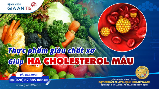 Chế độ ăn giảm cholesterol