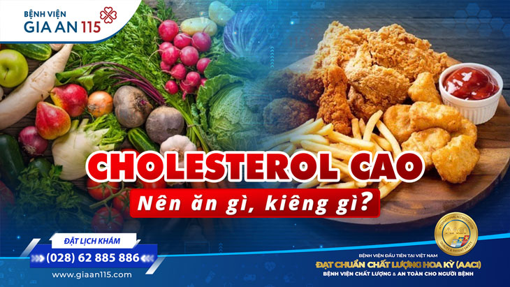 Chế độ ăn giảm cholesterol