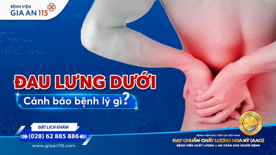 Đau lưng dưới bên trái gần mông