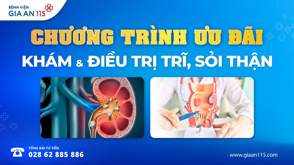 Giảm 10% chi phí phẫu thuật trĩ, sỏi thận – tiết niệu