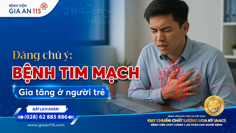 Ngày càng nhiều người trẻ mắc bệnh tim mạch, vì sao?