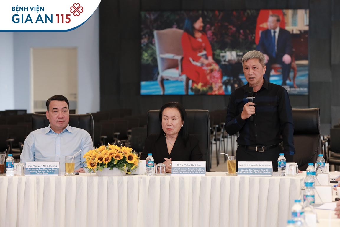 PGS.TS.BS. Nguyễn Trường Sơn, Nguyên Thứ trưởng Bộ Y tế, Cố vấn cấp cao Tập đoàn Hoa Lâm