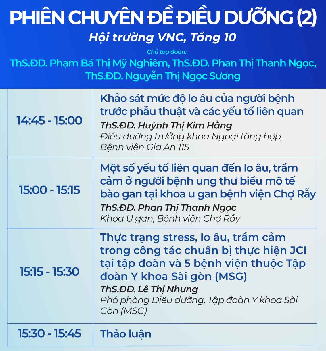 HỘI NGHỊ KHOA HỌC & CME LẦN THỨ NHẤT 2025