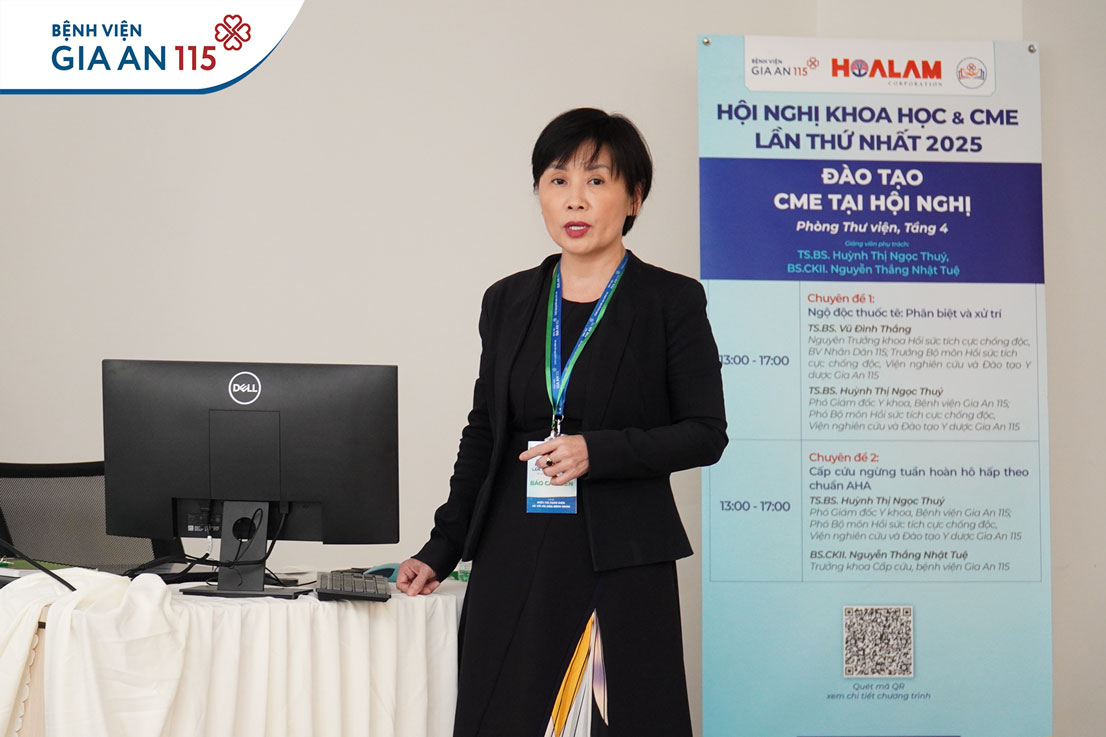 BS. Huỳnh Thị Ngọc Thúy – Phó Giám đốc Y khoa Bệnh viện Gia An 115