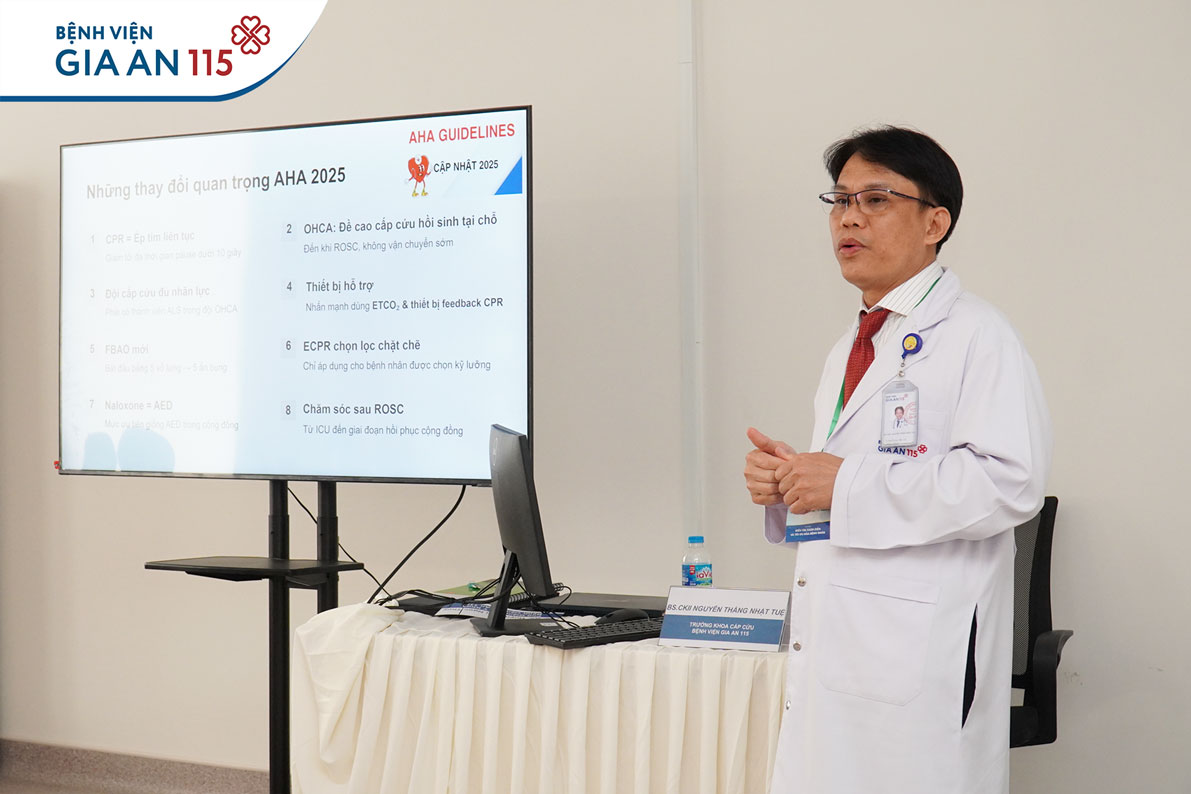 CKII. Nguyễn Thắng Nhật Tuệ – Trưởng khoa Cấp cứu, Bệnh viện Gia An 115